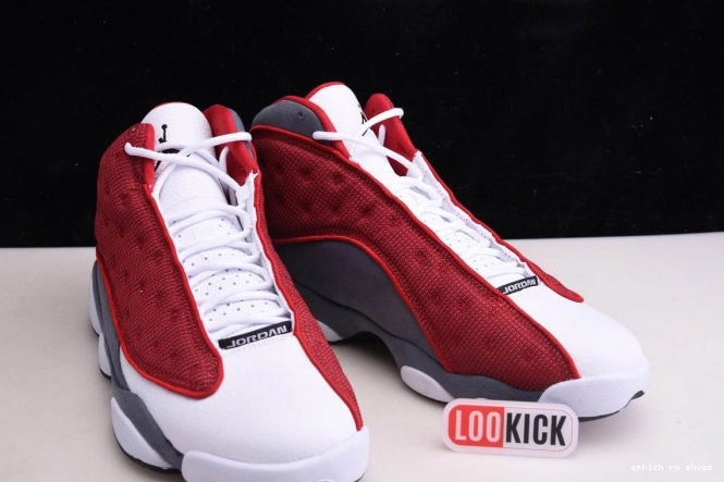 Cheap Gym Red Flint Grey Jordan Air Retro 13 414571-600 0708